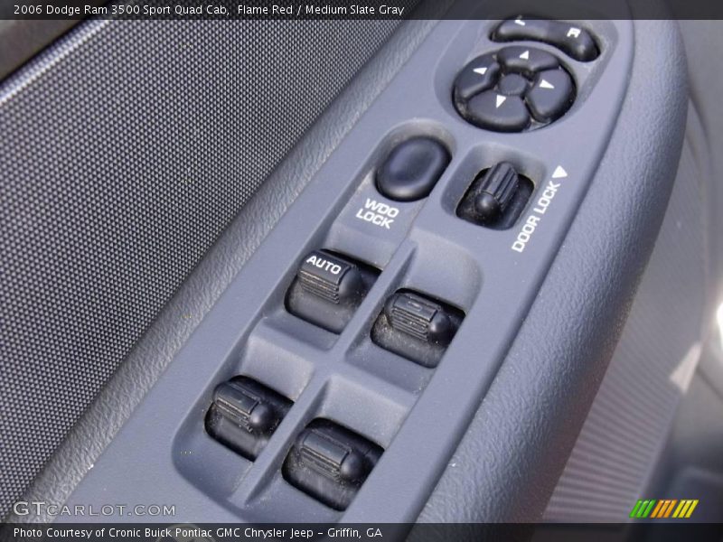 Flame Red / Medium Slate Gray 2006 Dodge Ram 3500 Sport Quad Cab