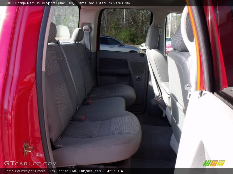 Flame Red / Medium Slate Gray 2006 Dodge Ram 3500 Sport Quad Cab