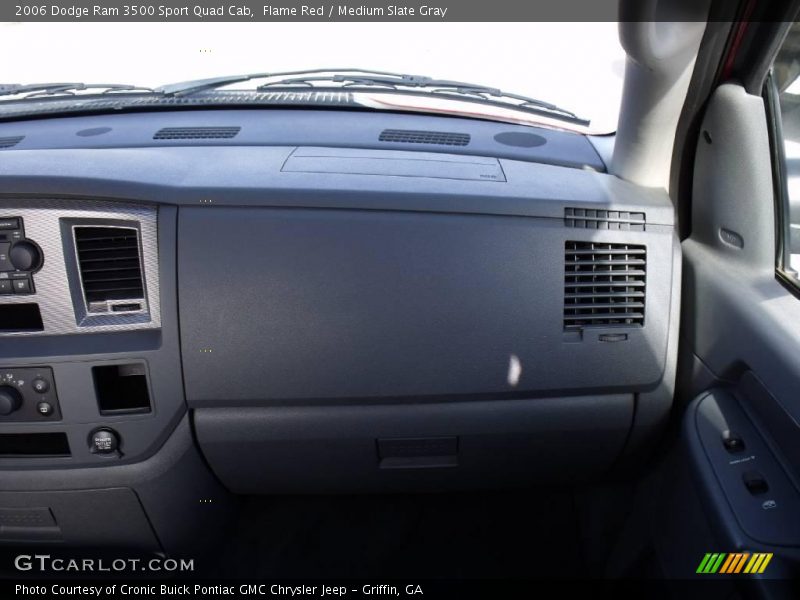 Flame Red / Medium Slate Gray 2006 Dodge Ram 3500 Sport Quad Cab
