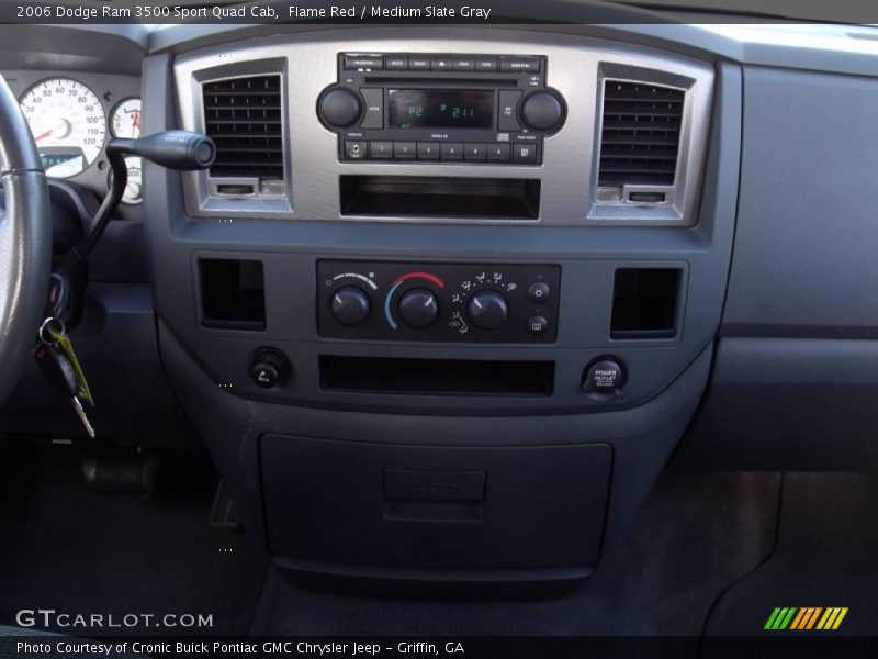 Flame Red / Medium Slate Gray 2006 Dodge Ram 3500 Sport Quad Cab