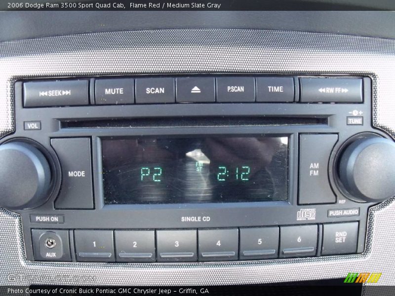Flame Red / Medium Slate Gray 2006 Dodge Ram 3500 Sport Quad Cab