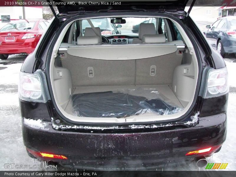 Black Cherry Mica / Sand 2010 Mazda CX-7 s Grand Touring AWD