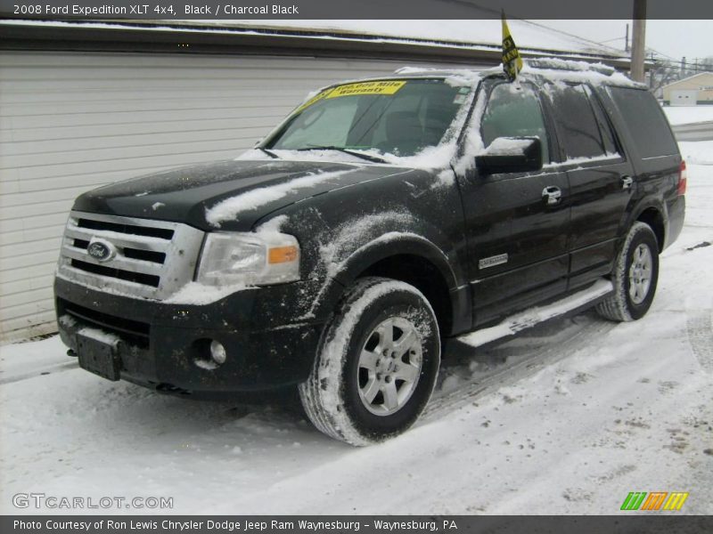 Black / Charcoal Black 2008 Ford Expedition XLT 4x4
