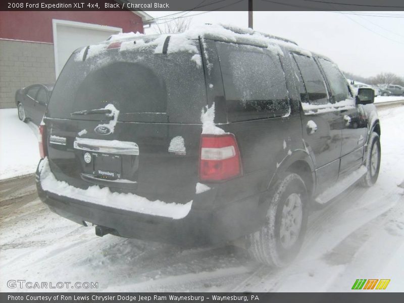 Black / Charcoal Black 2008 Ford Expedition XLT 4x4