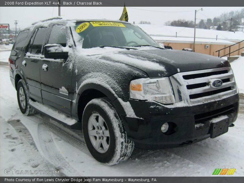 Black / Charcoal Black 2008 Ford Expedition XLT 4x4