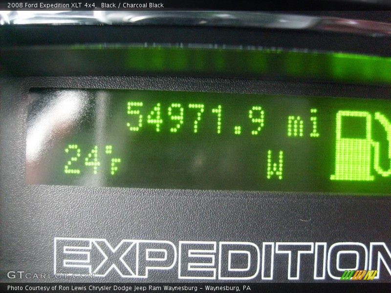 Black / Charcoal Black 2008 Ford Expedition XLT 4x4