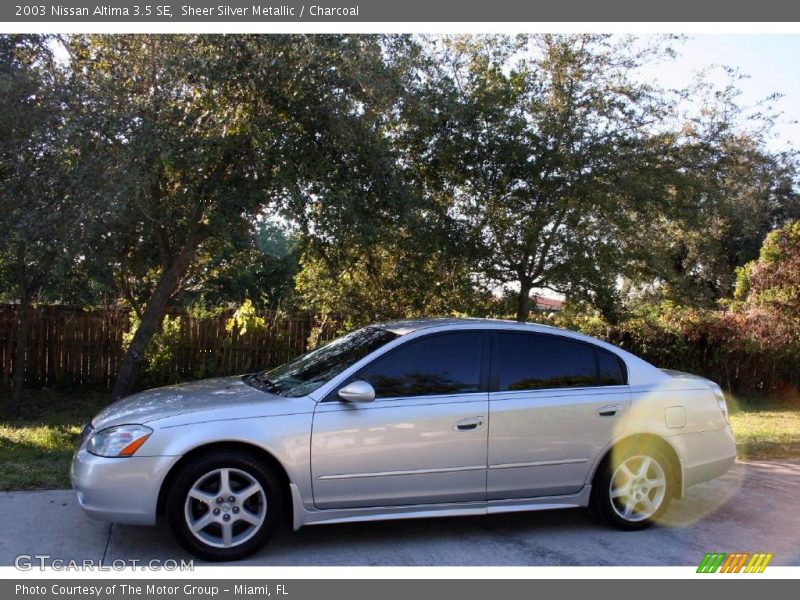 Sheer Silver Metallic / Charcoal 2003 Nissan Altima 3.5 SE