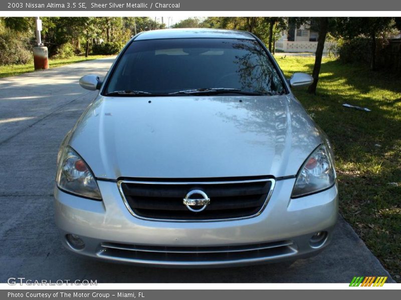 Sheer Silver Metallic / Charcoal 2003 Nissan Altima 3.5 SE