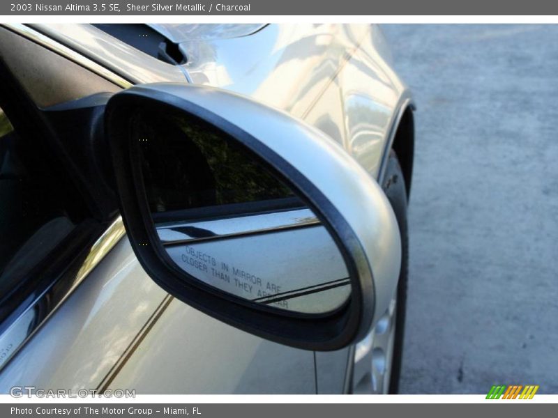 Sheer Silver Metallic / Charcoal 2003 Nissan Altima 3.5 SE