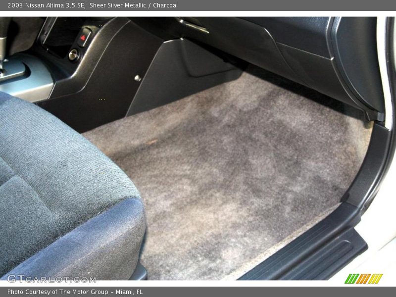 Sheer Silver Metallic / Charcoal 2003 Nissan Altima 3.5 SE