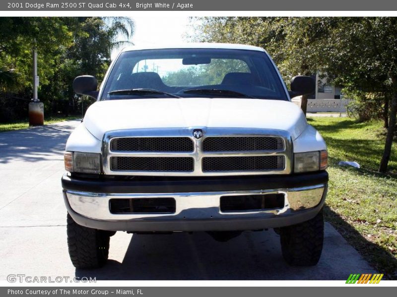 Bright White / Agate 2001 Dodge Ram 2500 ST Quad Cab 4x4
