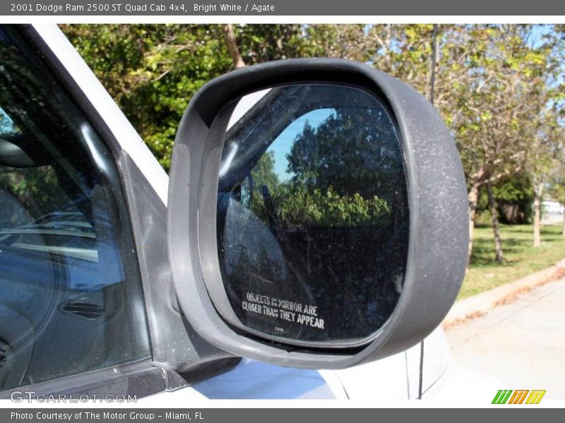 Bright White / Agate 2001 Dodge Ram 2500 ST Quad Cab 4x4