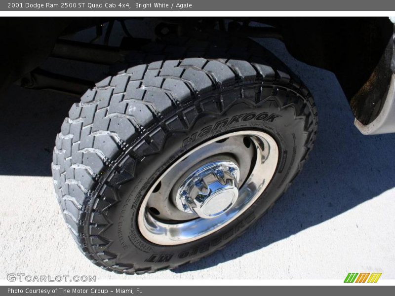 Bright White / Agate 2001 Dodge Ram 2500 ST Quad Cab 4x4