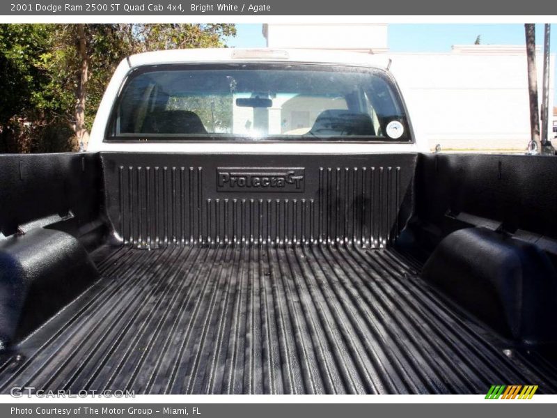 Bright White / Agate 2001 Dodge Ram 2500 ST Quad Cab 4x4
