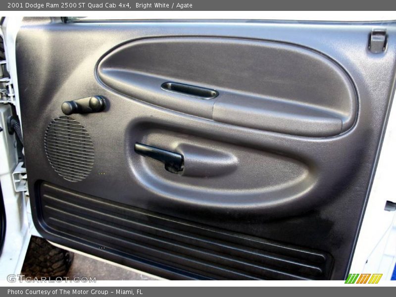 Bright White / Agate 2001 Dodge Ram 2500 ST Quad Cab 4x4