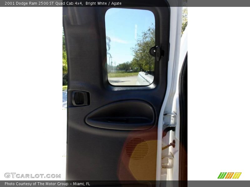 Bright White / Agate 2001 Dodge Ram 2500 ST Quad Cab 4x4