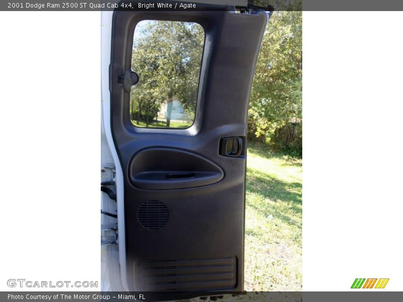Bright White / Agate 2001 Dodge Ram 2500 ST Quad Cab 4x4