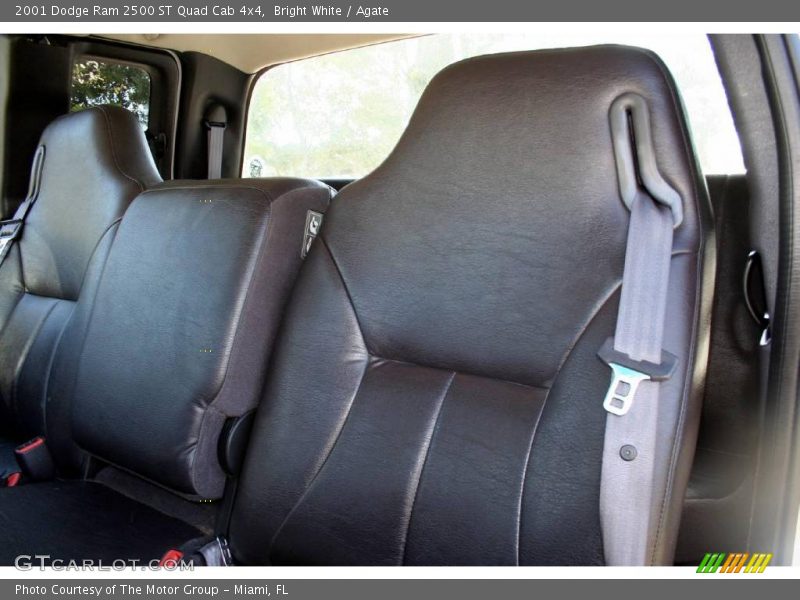 Bright White / Agate 2001 Dodge Ram 2500 ST Quad Cab 4x4