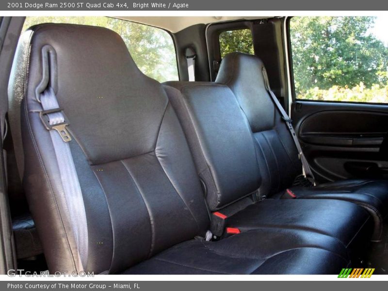 Bright White / Agate 2001 Dodge Ram 2500 ST Quad Cab 4x4