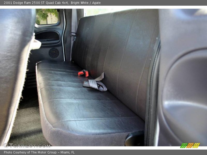 Bright White / Agate 2001 Dodge Ram 2500 ST Quad Cab 4x4
