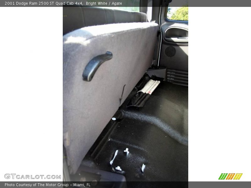 Bright White / Agate 2001 Dodge Ram 2500 ST Quad Cab 4x4