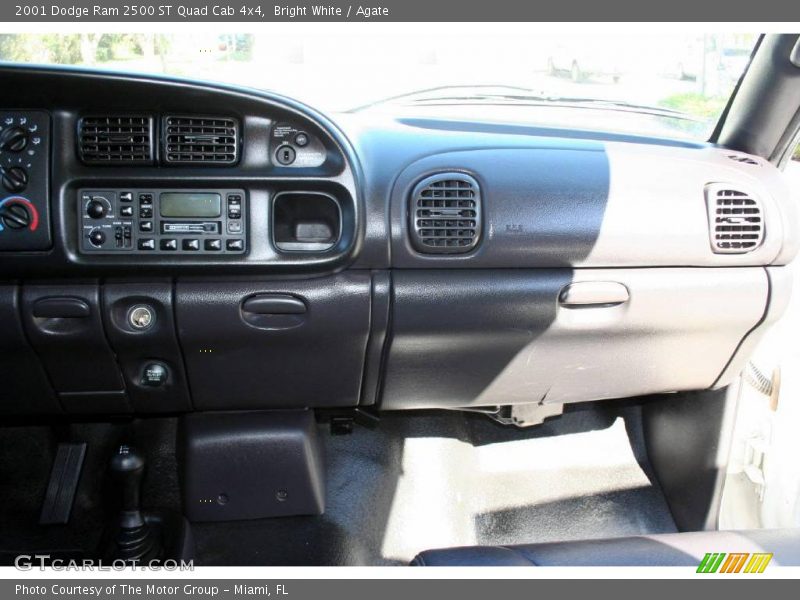 Bright White / Agate 2001 Dodge Ram 2500 ST Quad Cab 4x4