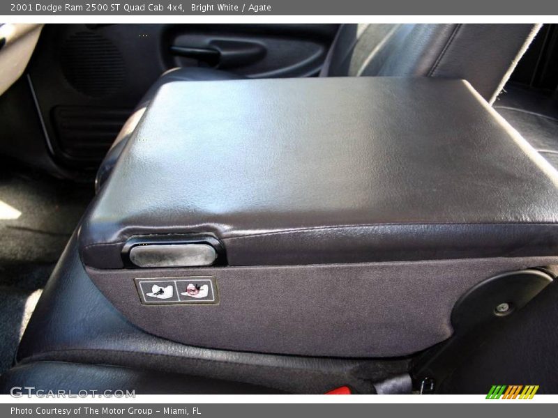 Bright White / Agate 2001 Dodge Ram 2500 ST Quad Cab 4x4