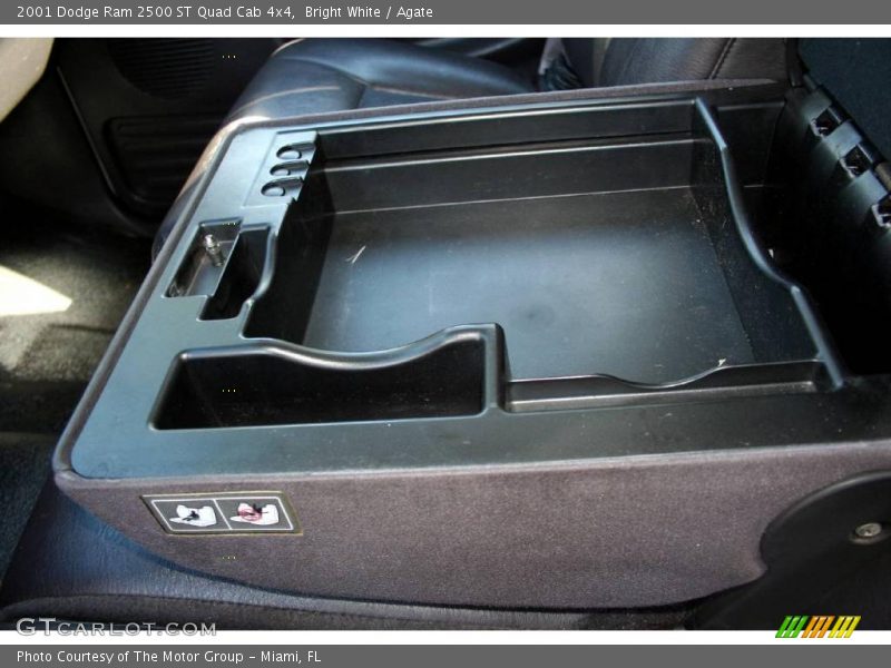 Bright White / Agate 2001 Dodge Ram 2500 ST Quad Cab 4x4