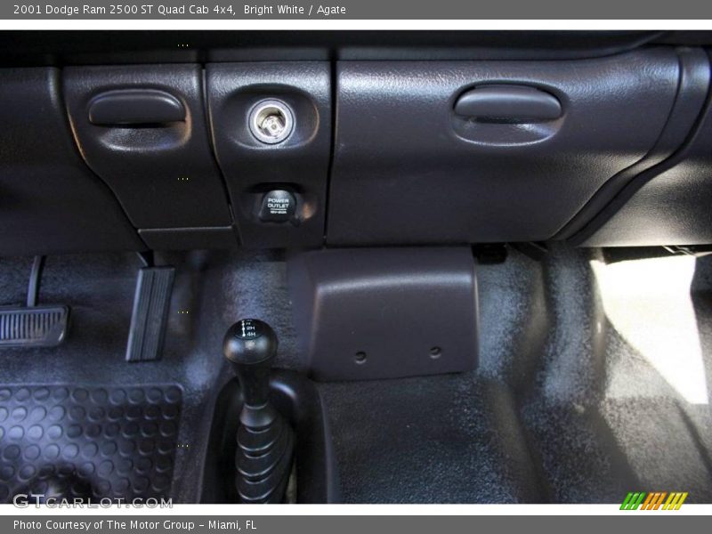 Bright White / Agate 2001 Dodge Ram 2500 ST Quad Cab 4x4