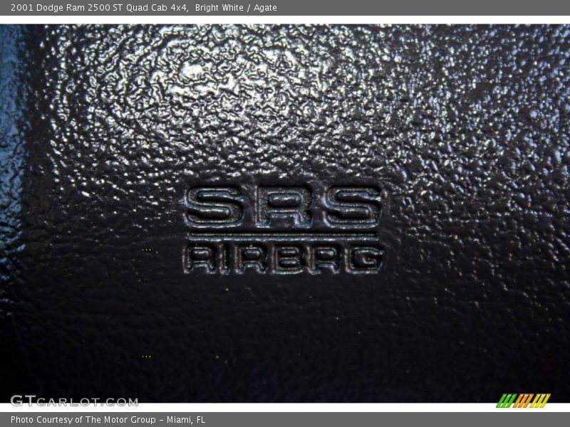 Bright White / Agate 2001 Dodge Ram 2500 ST Quad Cab 4x4