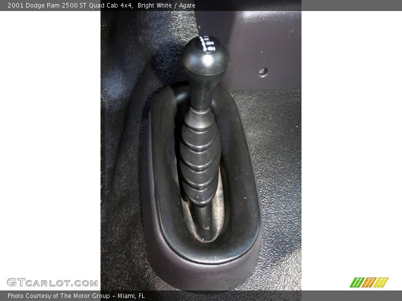 Bright White / Agate 2001 Dodge Ram 2500 ST Quad Cab 4x4