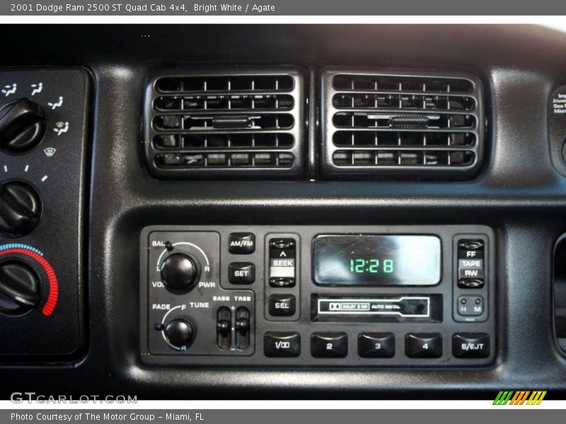 Bright White / Agate 2001 Dodge Ram 2500 ST Quad Cab 4x4