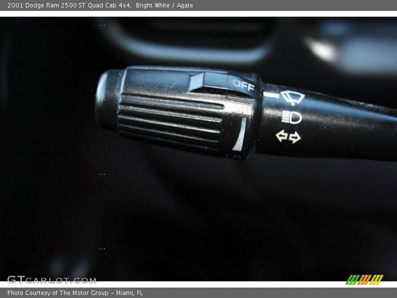 Bright White / Agate 2001 Dodge Ram 2500 ST Quad Cab 4x4