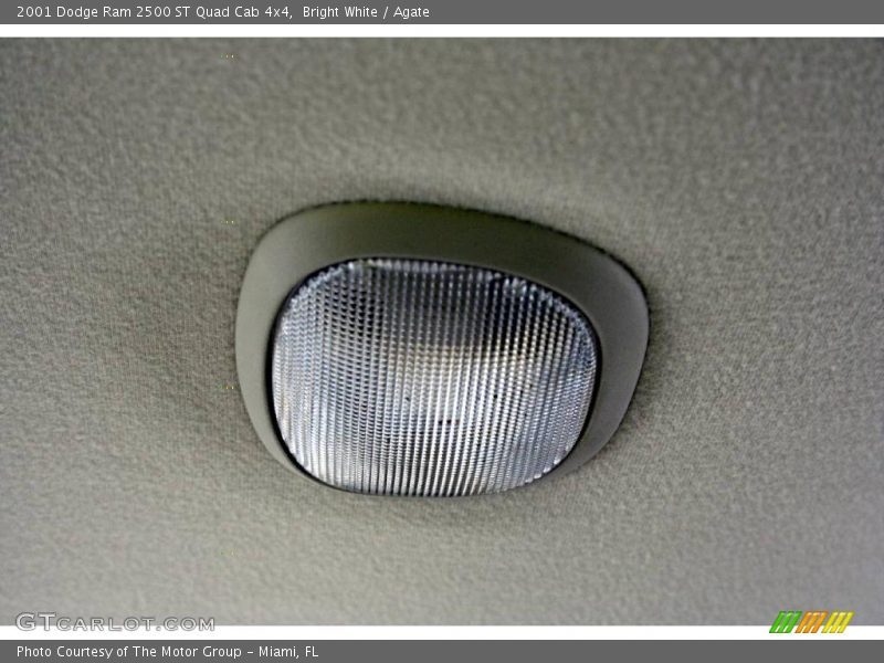 Bright White / Agate 2001 Dodge Ram 2500 ST Quad Cab 4x4