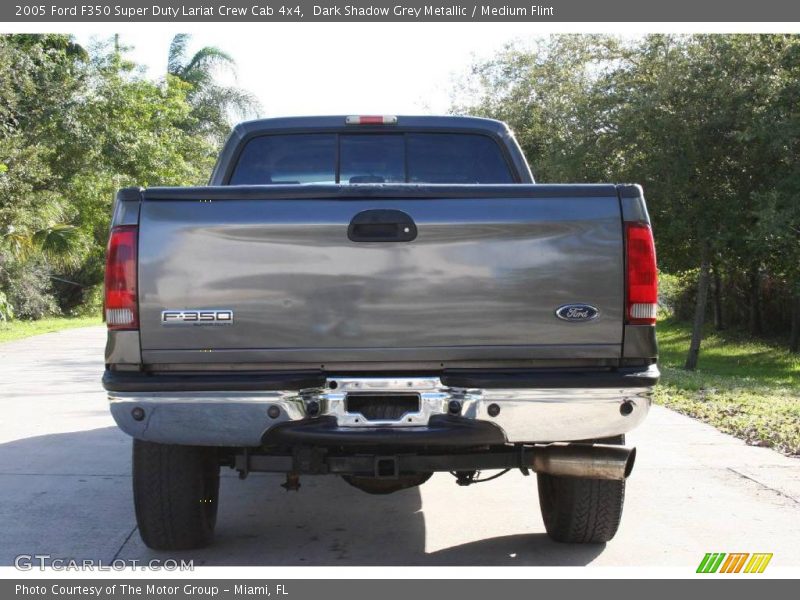 Dark Shadow Grey Metallic / Medium Flint 2005 Ford F350 Super Duty Lariat Crew Cab 4x4