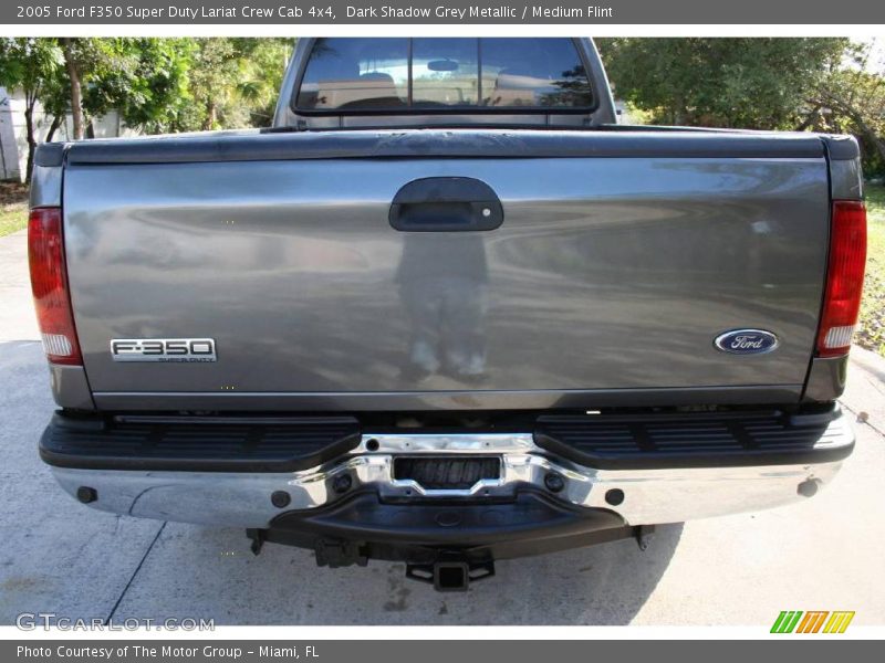 Dark Shadow Grey Metallic / Medium Flint 2005 Ford F350 Super Duty Lariat Crew Cab 4x4