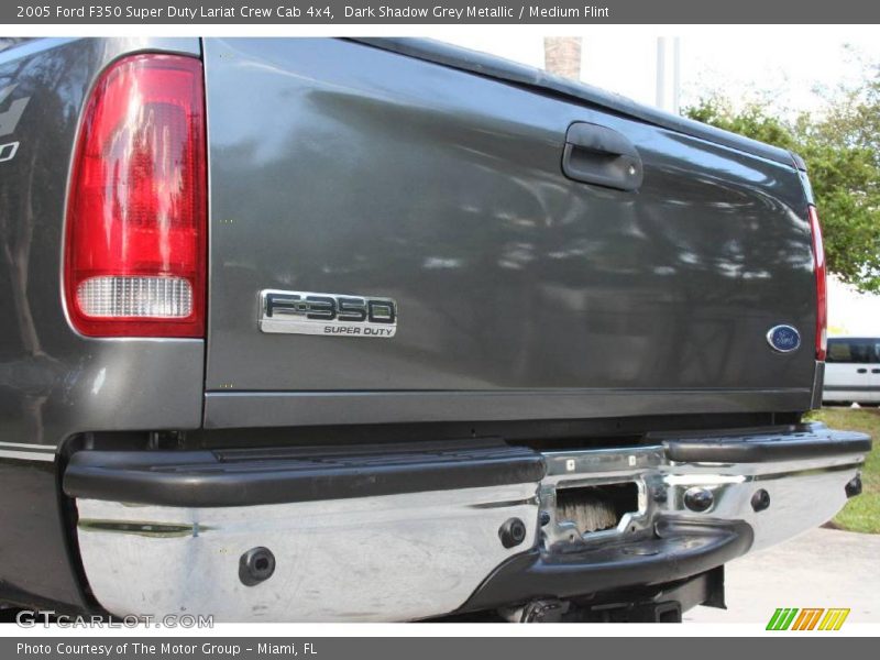 Dark Shadow Grey Metallic / Medium Flint 2005 Ford F350 Super Duty Lariat Crew Cab 4x4