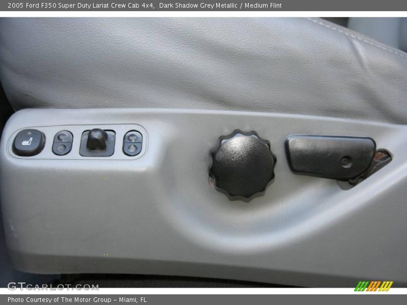 Dark Shadow Grey Metallic / Medium Flint 2005 Ford F350 Super Duty Lariat Crew Cab 4x4