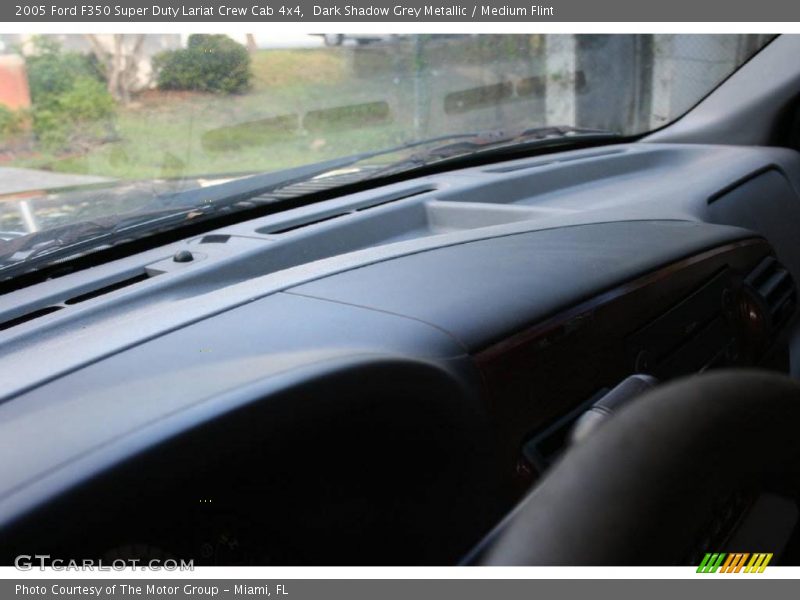 Dark Shadow Grey Metallic / Medium Flint 2005 Ford F350 Super Duty Lariat Crew Cab 4x4