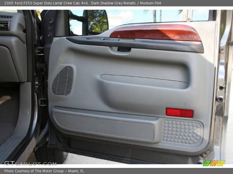 Dark Shadow Grey Metallic / Medium Flint 2005 Ford F350 Super Duty Lariat Crew Cab 4x4
