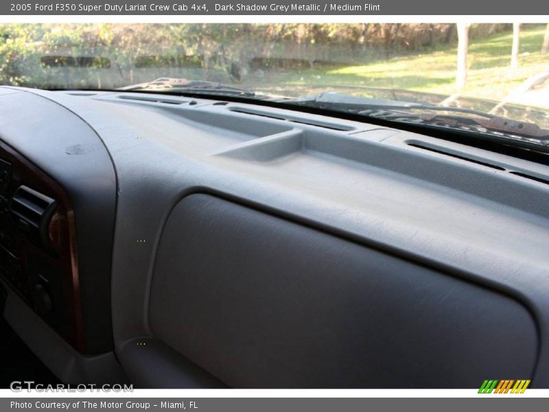 Dark Shadow Grey Metallic / Medium Flint 2005 Ford F350 Super Duty Lariat Crew Cab 4x4
