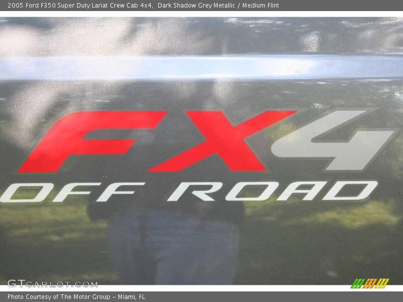 Dark Shadow Grey Metallic / Medium Flint 2005 Ford F350 Super Duty Lariat Crew Cab 4x4