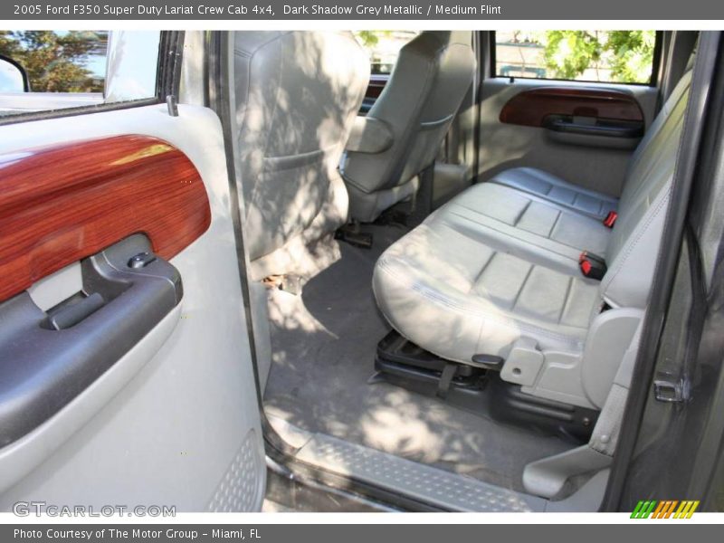 Dark Shadow Grey Metallic / Medium Flint 2005 Ford F350 Super Duty Lariat Crew Cab 4x4