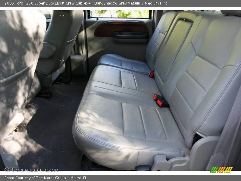 Dark Shadow Grey Metallic / Medium Flint 2005 Ford F350 Super Duty Lariat Crew Cab 4x4