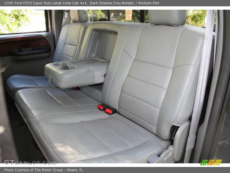 Dark Shadow Grey Metallic / Medium Flint 2005 Ford F350 Super Duty Lariat Crew Cab 4x4
