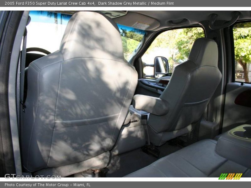 Dark Shadow Grey Metallic / Medium Flint 2005 Ford F350 Super Duty Lariat Crew Cab 4x4