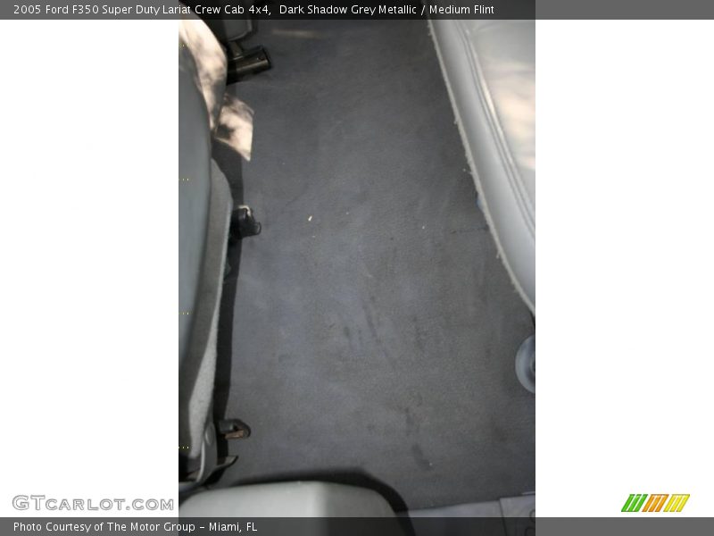 Dark Shadow Grey Metallic / Medium Flint 2005 Ford F350 Super Duty Lariat Crew Cab 4x4