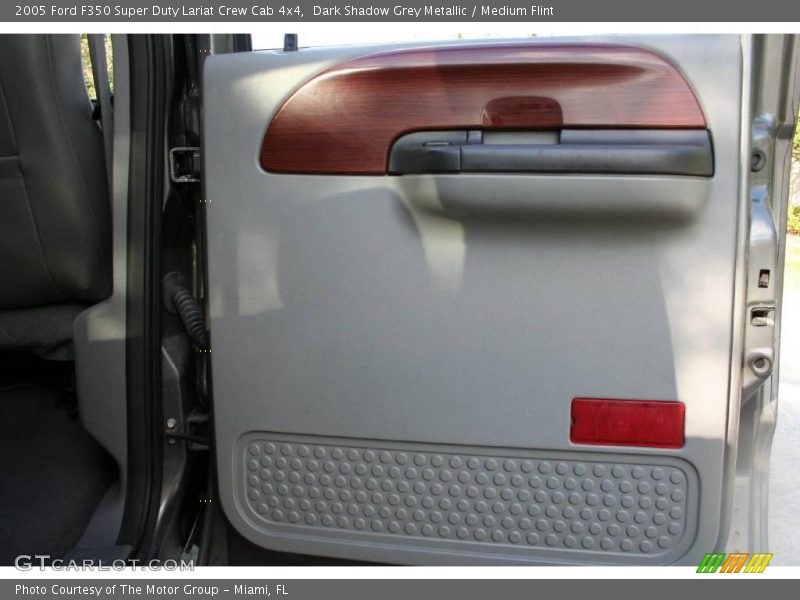 Dark Shadow Grey Metallic / Medium Flint 2005 Ford F350 Super Duty Lariat Crew Cab 4x4
