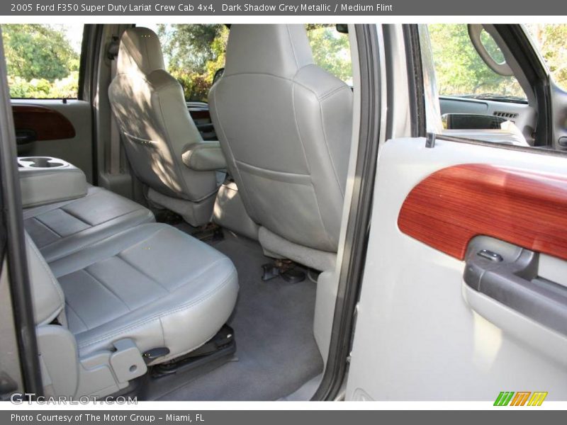 Dark Shadow Grey Metallic / Medium Flint 2005 Ford F350 Super Duty Lariat Crew Cab 4x4