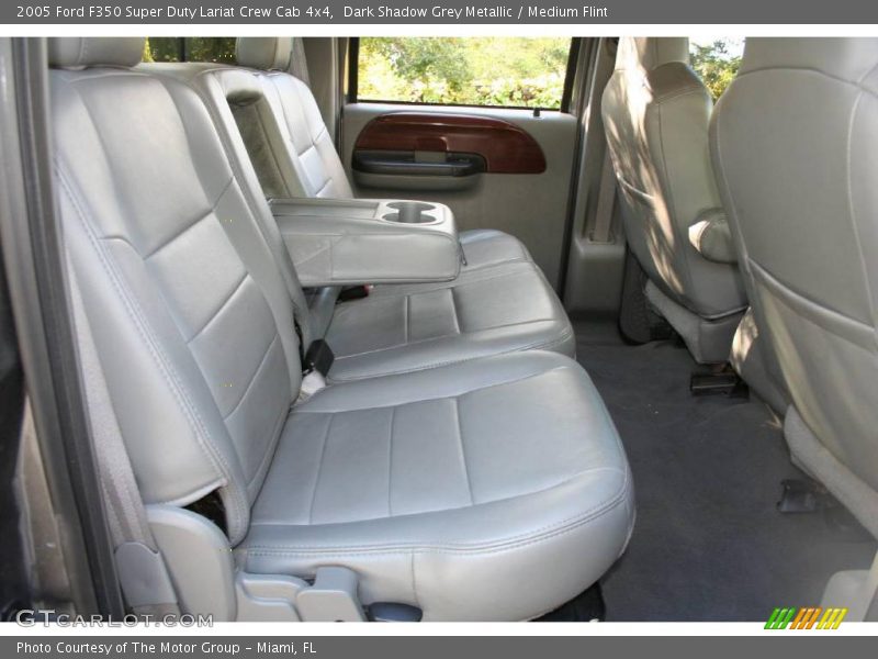 Dark Shadow Grey Metallic / Medium Flint 2005 Ford F350 Super Duty Lariat Crew Cab 4x4